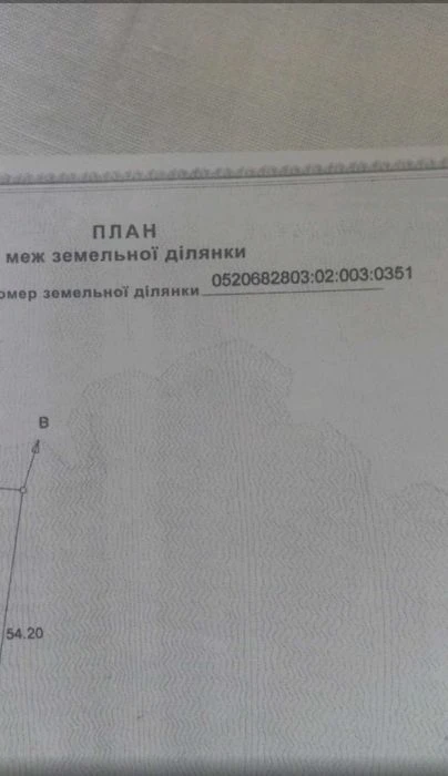 Продаж ділянки 27сот.