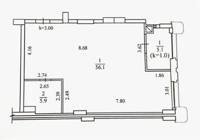 Продам 2-3К квартиру. Видовая, автономн.газ. Центр/ Новостро