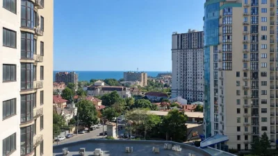 Квартира 58,3 кв.м. с прямым видом на море | Золотой берег,