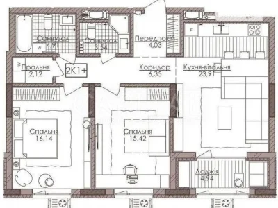Продаж 2к квартири 85 кв. м на вул. Річкова 4 • ID 34717766