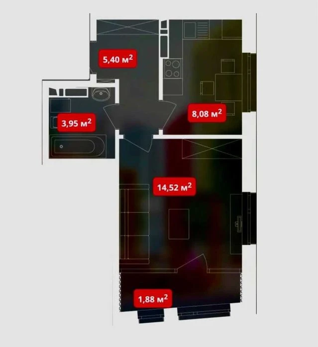 Продаж 1-кімнатної квартири у ЖК «Svitlo Park», Голосіївськи