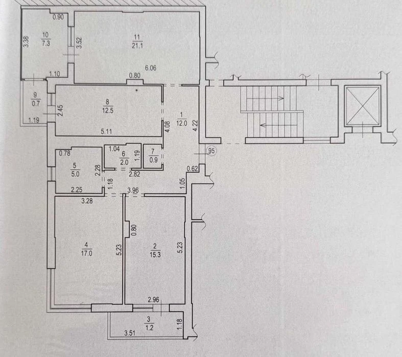 Продаж 3-кімнатної квартири в ЖК «Старий Сихів», 95 м.кв.