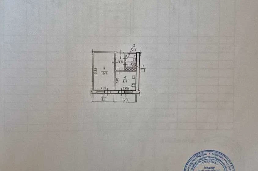 Продам 1 комнатную квартиру на ж/м Победа-5