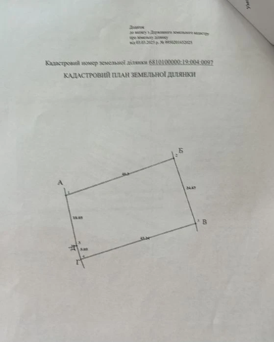 Продам ділянку  в Лезнево