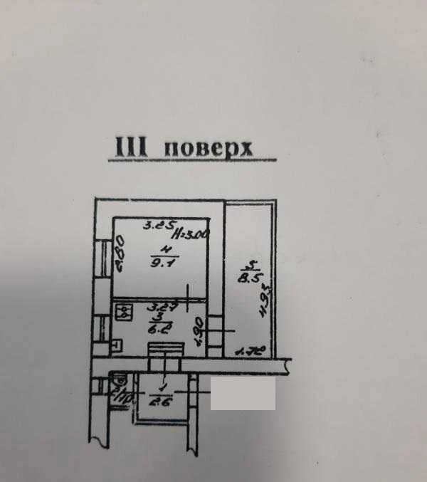 Продається самостійна однокімнатна квартира провулок Митрако