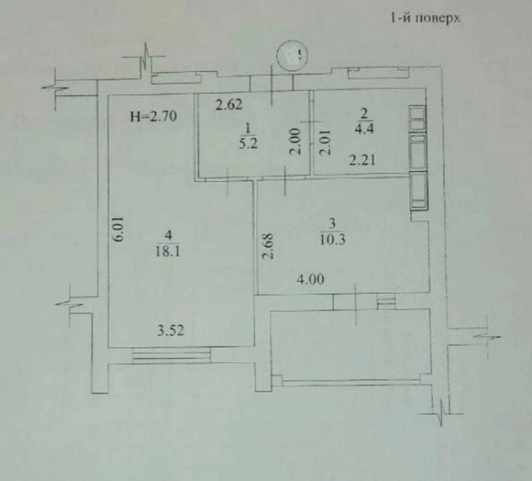 Продам 1-к квартиру ЖК Сказка 40,6м2
