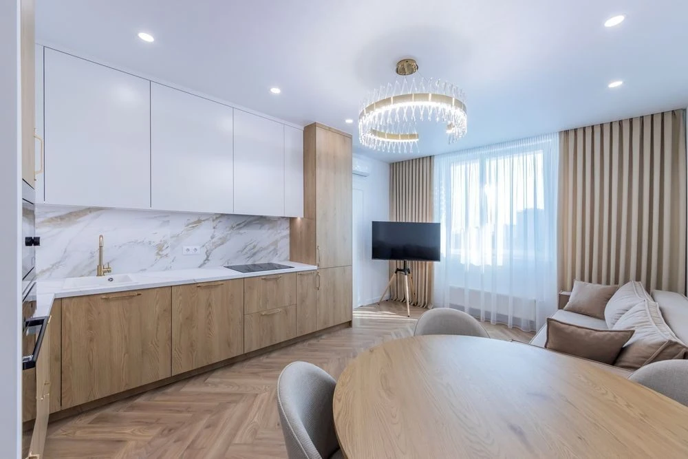 ! Sale of a new 3-room designer apartment with a view of the park, residential complex