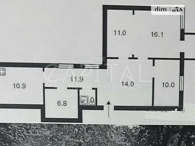 Sale of 3-room apartment 82 sq. m. on Ivan Kozlovsky Avenue 5 •