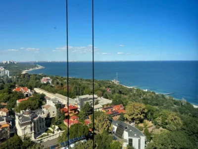 Видовая 50 метров с видом на МОРЕ и весь город! Французский