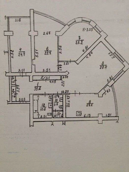 Продажа квартиры в переулке Каркашадзе. 1V33