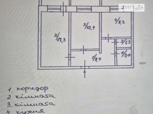 Продаж 2к квартири 54 кв. м на вул. Здолбунівська 11Б • ID 3
