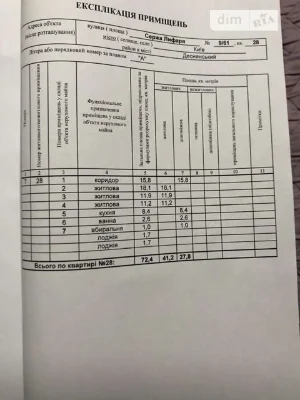 Продаж 3к квартири 72.4 кв. м на вул. Сержа Лифаря 9/61 • ID