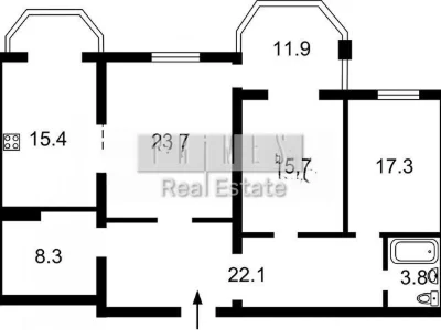 Продаж 3к квартири 121 кв. м на вул. Клінічна 4 • ID 3483404