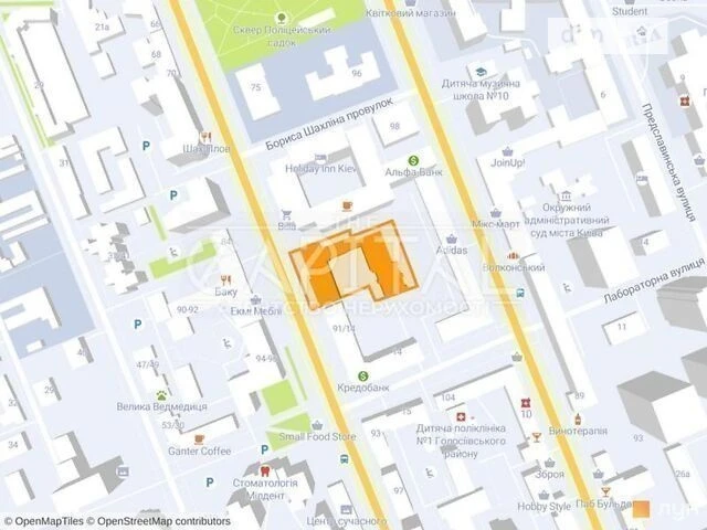 For sale 2-room apartment 67 sq. m. on Antonovycha St. 83 • ID 34661