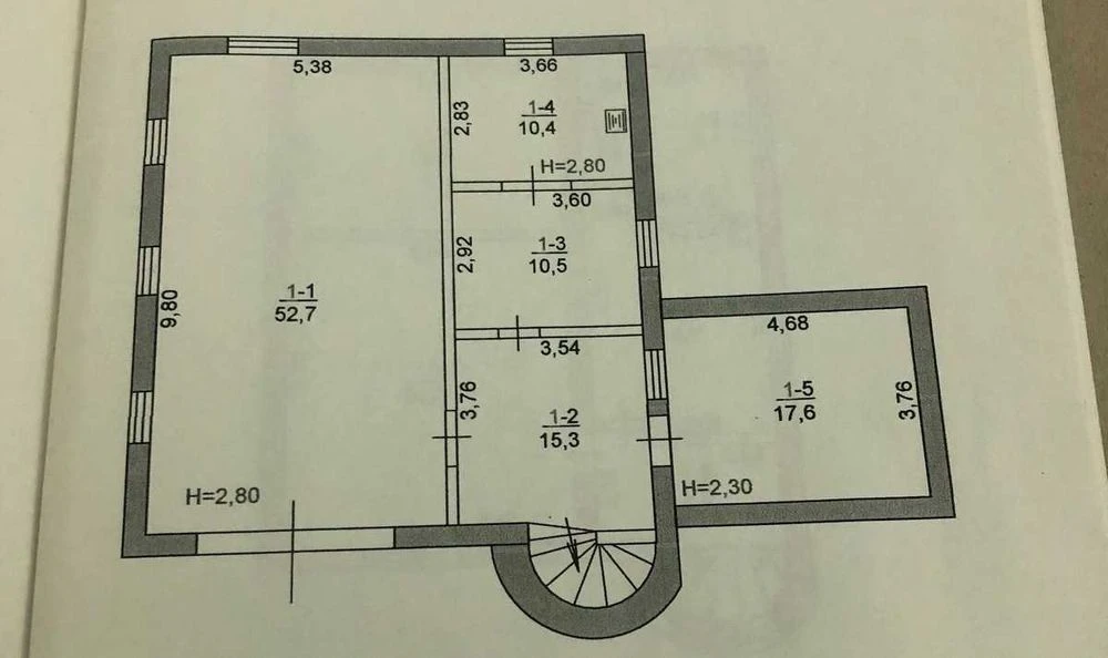Продаж 2-х пов. газиф. будинку 10 сот землі