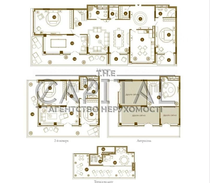 Продаж розкішного пентхауса 407 м2, ЖК Obolon Residences, Об