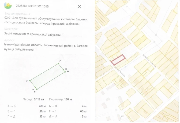 Продаж земельної ділянки Івано-Франківськ вул. Університетсь