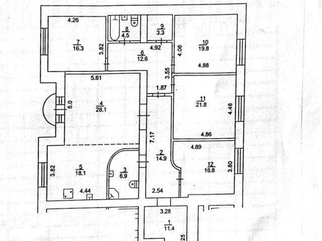 Sale of a 5-room apartment of 175 sq. m. on Oleksandra Konyskyi St. 7