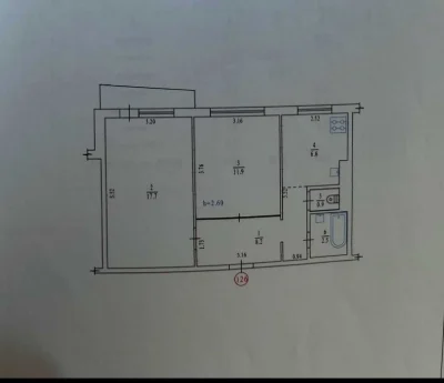 Продам затишну 2-кімнатну квартиру на Половках.ДЕРЖПРОГРАМИ