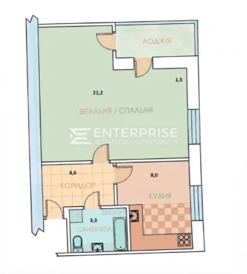 Продаж 1к квартири, вул. Теремківська, Київ