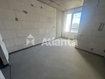 1-кімнатна 41,5 м² у ЖК Акварель-8: лоджія, під ремонт
