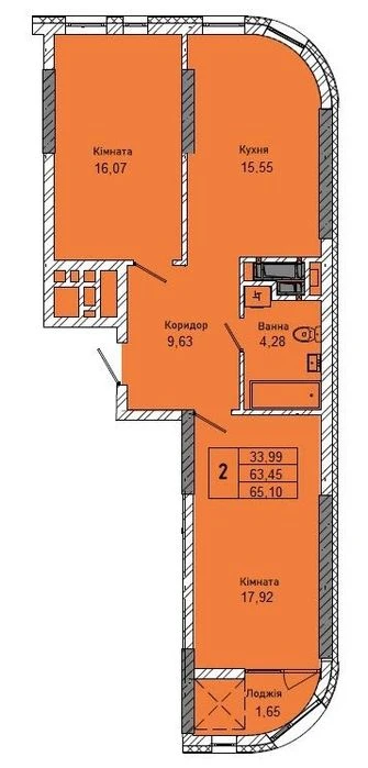 Топ ціна. Продаж 2-к квартири 65 м Миколайчука 38-Орлика. р-