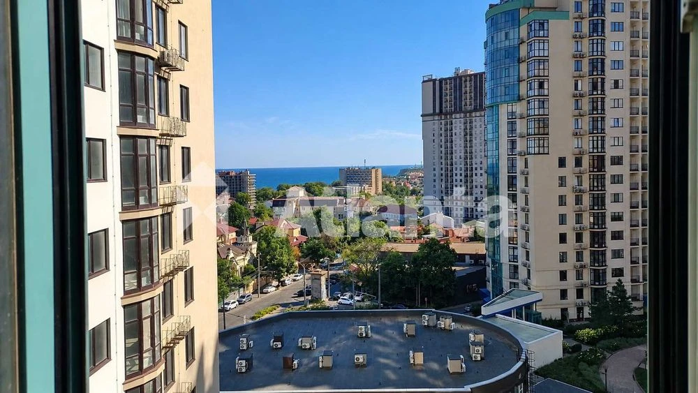 Панорамний вид на море, 1-кімнатна квартира у ЖК Аквамарин б