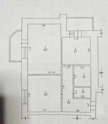 В продажу 2к квартира в новобудові