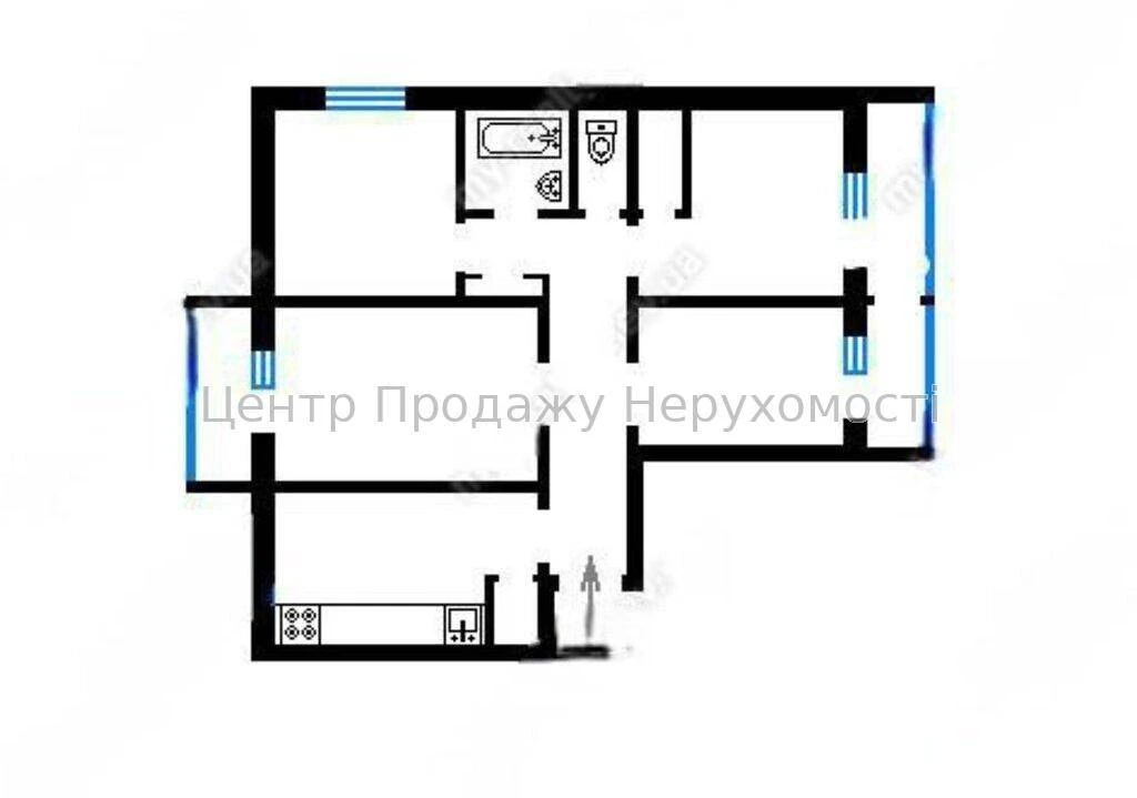 Продаж 4-кімнатної квартири у Києві