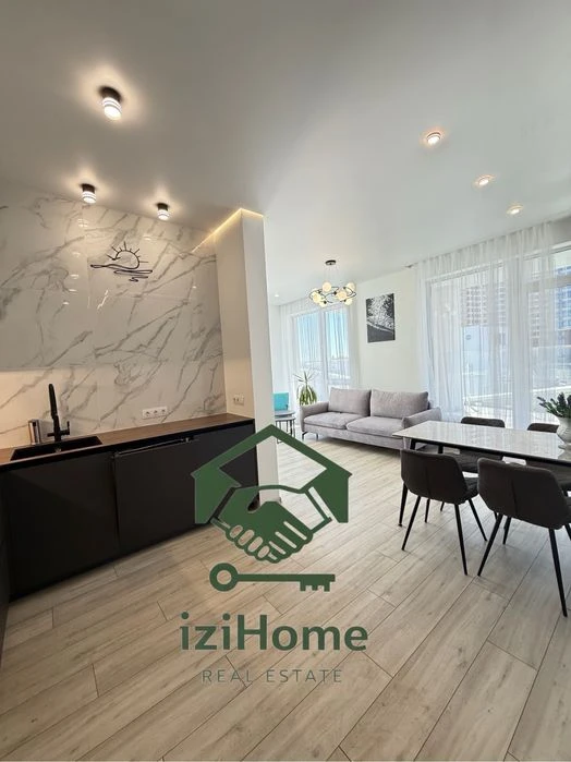 Терраса 75м²-прямой вид моря‼️двухкомнатная на Каманина‼️арка