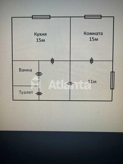 Частина домоволодіння 53 м² . Пересипськи р-н. 12 000у.о.