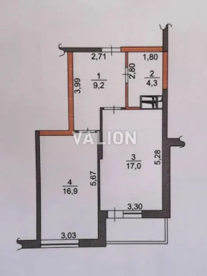Продажа: 1-к квартира ул. Подмогильного Валерьяна 5