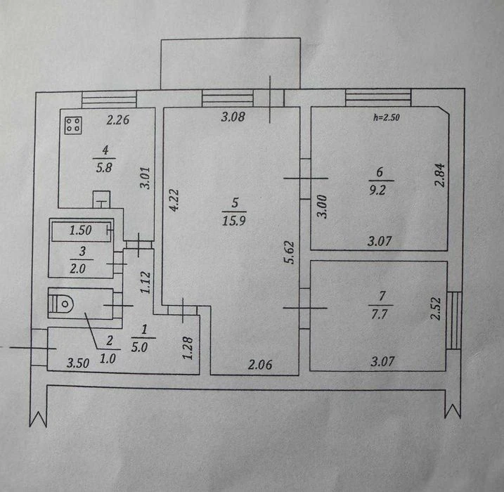 Продам 3-к квартиру на Гайдара/Вишневського, Черьомушки (3-3