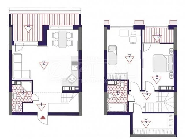 Продаж 2к квартири 99 кв. м на наб. Дніпровська 14 • ID 3466