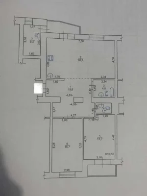 Продаж 2-кімнатної квартири в центрі Полтави | ЖК «Кадетськи