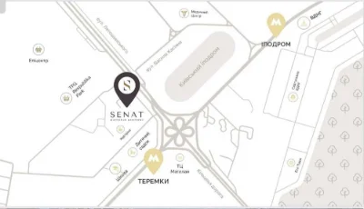 продається квартира в ЖК "СЕНАТ" вул. Теремківська 1