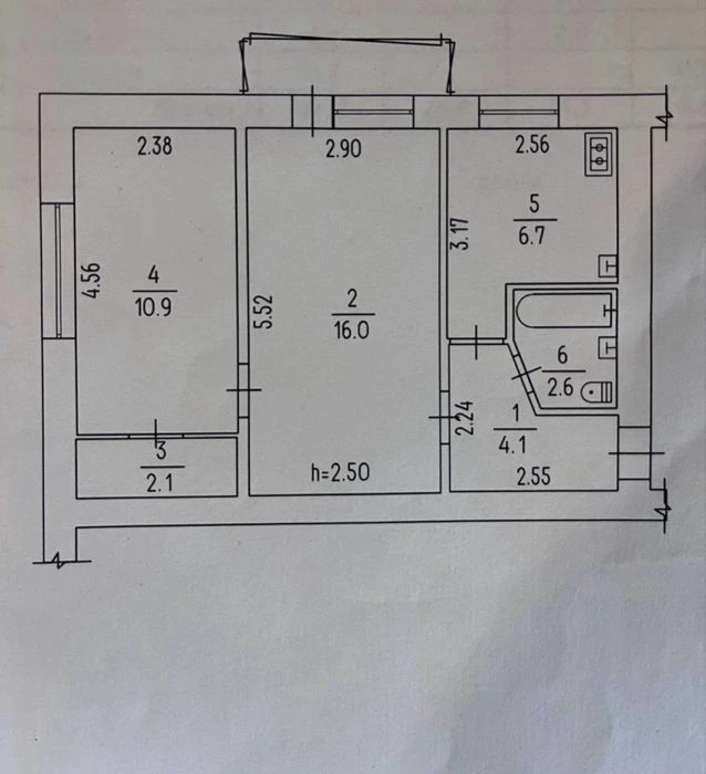 Продаж 2 кім.квартира р-н ЗЕЛЕНА