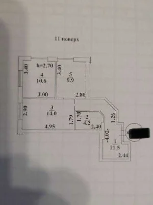 2-ком квартира ЖК Виа Рома