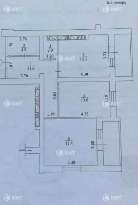 2к. 70м2 Клочковская, ЖК Рогатинский, м. Центральный рынок,
