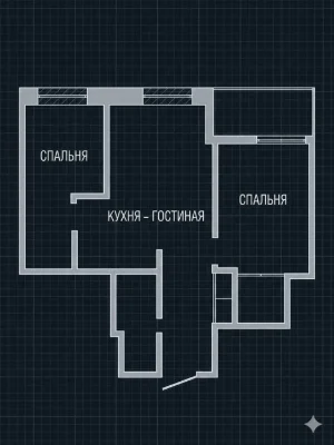 ЖК Эллада. 2 комн. 54 м Ремонт ! Аркадия.