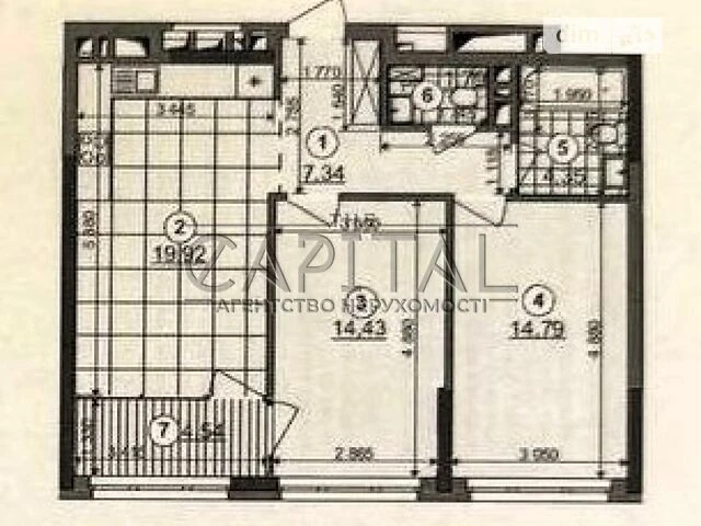 Продаж 2к квартири 68 кв. м на вул. Полкова 65 • ID 34839911