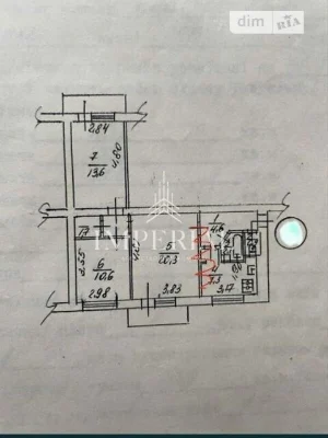 Продаж 3к квартири 61.1 кв. м на бул. Ігоря Шамо 4 • ID 3483