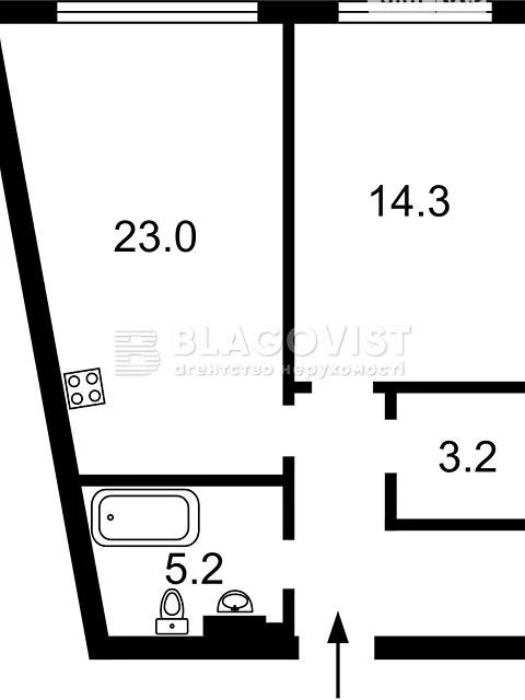 Продаж 1к квартири 51 кв. м на вул. Миколи Пимоненка 19 • ID