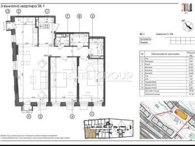 Продаж 3к квартири 91.4 кв. м на шосе Столичне 7А • ID 34838
