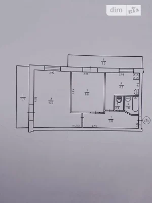 Продаж 2к квартири 45 кв. м на вул. Зодчих 62А • ID 34837633