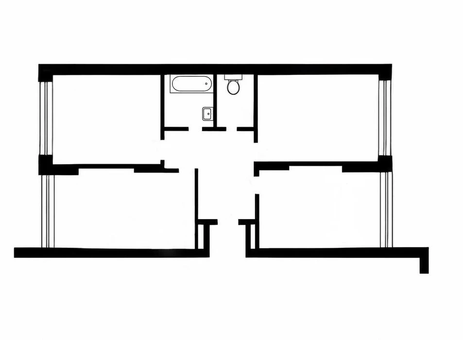 Продаж Без % 3К квартири 82,2 м² ЖК Каховська вулиця Каховсь