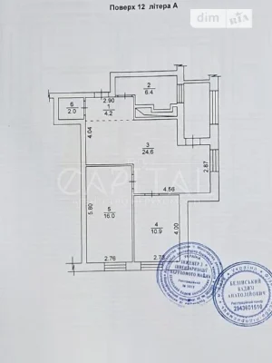 Sale of 3-room apartment 69 sq. m on Oleny Telihy 25 • ID 346