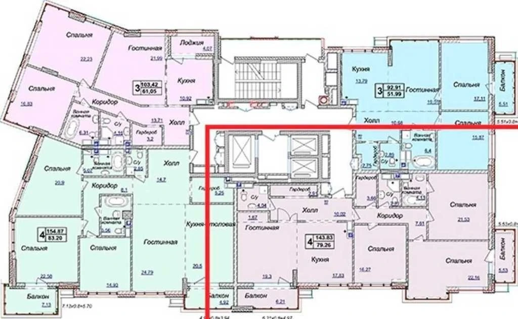 Продаж 3-кімнатної квартири 145.3 м², Андрія Кизила вул., Ве