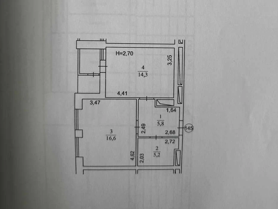Продаж квартири 45 кв.м. – Бабіча, 8-Г – ЖК «Причал 8» (єОсе