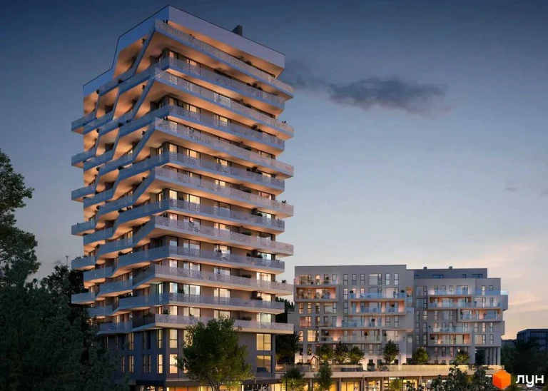Продаж дворівневоії 2-кім. квартири 75 м² ЖК Lennona Residen